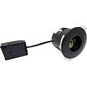 recessed luminaire UNI INSTALL G2 round GU10 IP44, black 