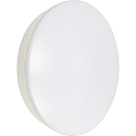 LED Deckenleuchte ECOTECH BULKHEAD mit Sensor, Ø 25cm, 12W, 3000/4000/5000K, 900/1000lm, IP54, CCT-Schalter, weiß matt
