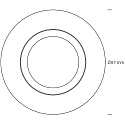 SLV cover QUICK/UNI INSTALL G2 round, copper