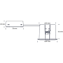 SLV Einbauleuchte FAST INSTALL, rund, 10er Set, GU10, IP44, alu geb�rstet