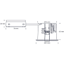 SLV Einbauleuchte UNI INSTALL, rund, 10er Set, GU10, IP44, wei� matt