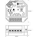 SLV Box Relay Zigbee, Apple HomeKit, Google Assistant, Amazon Alexa, IP20