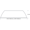 SLV Reflektor f�r LED Hallenstrahler ECOTECH HIGHBAY, 200W, PC, wei� matt
