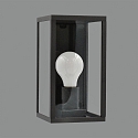 ACB Outdoor wall luminaire CUBE 16/2039-12, IP54, E27 max. 20W, anthracite