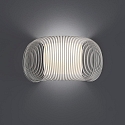 ACB Wall luminaire MIRTA 3055/40, Up & Down, E27 max. 20W, white