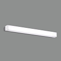ACB LED wall luminaire BOX 16/3200-60, IP44, 59cm, silver, 10.5W 3000K 800lm