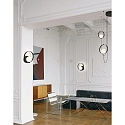 ACB wall luminaire HALO 16/3815 IP20, opal, black