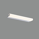 ACB LED mirror or wall luminaire TESLA 16/3834-35, IP44, 35cm, 13.6W 3000K 1100lm, opal / chrome