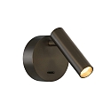 wall luminaire ATRIA 16/3925 with switch, adjustable IP20, bronze