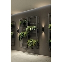 ACB LED Wandleuchte LUX 16/3989-2, LED COB, 2x 6W, 3000K, 1240lm, IP20, gold/schwarz