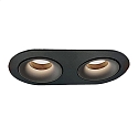 downlight MUSCA 3947/21 2 flames GU10 IP20, black