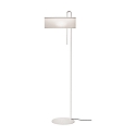 Stehleuchte CLIP 8178, E27, max. 15W, IP20, mit Kabelschalter, Fu� wei� / Schirm wei�