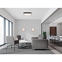 ACB ceiling luminaire OPORTO 3973/60 with diffuser IP20, white