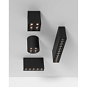 ACB LED Deckenleuchte INVISIBLE 3980/272, 24W, 3000K, 1790lm, IP20, schwarz
