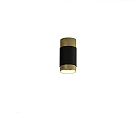 LED Deckenleuchte LUX 3989/6, LED COB, 13W, 3000K, 1240lm, IP20, gold/schwarz