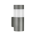 LED Outdoor Wall luminaire Type No. 0274, IP54 IK08, 9W 3000K 1000lm, glass opal, anthracite
