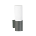 LED Au�enwandleuchte Typ Nr. 0277, IP44, 10W 3000K 900lm, Alu-Guss / Opalglas, dimmbar, Anthrazit