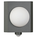 outdoor wall luminaire TYPE NO 6127 with sensor, with motion detector E27 IP44, anthracite dimmable