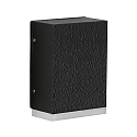 LED Outdoor Wall luminaire Type No. 0325, IP44, 230V AC/DC, 3.2W 3000K 330lm, cast alu, acrylic glass, black matt