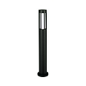 Bollard light Type No. 2043, IP44, height 90cm, E27 max. 20W (LED), cast alu / opal glass, black matt