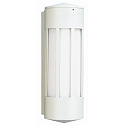 Outdoor Wall luminaire Type No. 0240, IP44, E27 QA55 max. 57W, cast alu / opal glass, white