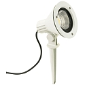 LED Spie�strahler Typ Nr. 2356, IP54, 16W 3000K 2240lm 30�, dreh- und schwenkbar, dimmbar, Alu-Guss / Glas, Wei� matt