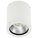 LED Au�endecken-Strahler Typ Nr. 2380, 12W 3000K 1200lm, Wei� matt