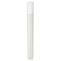 Pollerleuchte Typ Nr. 3077, IP54, 90cm / � 10cm, E27 max. 20W, Aluminium-Guss / Opalglas, wei�