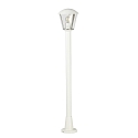 Path light Type No. 4154, IP54, height 117.5cm, E27 QA55 max. 57W, aluminum / plastic clear, white matt