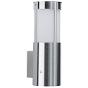 Outdoor Wall luminaire Type No. 0324, IP44, E27 QA55 max. 57W, stainless steel / opal glass