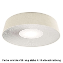 Ceiling luminaire PL VELVET 100, 3x E27, IP20, beige / white