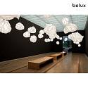 LED pendant luminaire CLOUD XL, variable lenght 150-160cm, DALI dimmable/touch-dim/On-Off