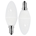 Blulaxa LED Lamp Candle SMD Essential, 3W, 230�, E14, warmwhite, double pack
