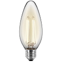 HWH Blulaxa LED Filament Lamp Candle 4,5W E27 warmwhite, glass (clear) CRI > 90