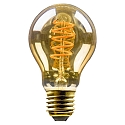 LED Lamp pear shape, 5W, E27, 250lm, 1800K, glass gold VBS