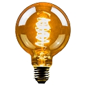 HWH LED Globelampe G95, E27, 5W 1800K 250lm, Glas gold VBS