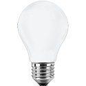 LED Lamp pear shape, 8W (75W), E27, 1055lm, 2700K, glass opal