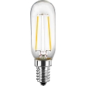LED K�hlschrank-R�hren-Filament T25, E14, 2.5W 2700K 250lm 300�, Glas klar