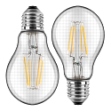 LED filament lamp set of 2 E27 4,5W 470lm 2700K 300� CRI > 80 