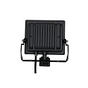 HWH floodlight swivelling, with sensor IP44, black 