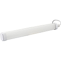 HWH damp-proof luminaire HUMILED SLIM FIX with sensor IP65, white 