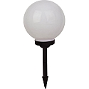 gorund spike luminaire GLOBE IP44, white