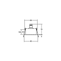 Brumberg ceiling recessed luminaire swivelling GX5,3 IP20, black
