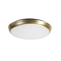 Brumberg Outdoor LED Aufbauleuchte MAKIRA, IP65 IK08, � 25cm, 230V, 18W 2700/3000/4000K (3CCT) 120�, strukturschwarz / opal, dimmbar