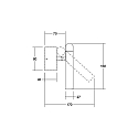 Brumberg LED-Wandanbauleuchte 230 V AC, 50 Hz, 4, 3000K, wei�