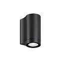 Outdoor LED Wandanbauleuchte YLIP, 45�, 8W, 3000K-5700K, 800lm, IP65, 230V AC, 50 Hz, schwarz