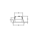 LED Lichtpunkt mit Trichterblende, IP44, � 5cm, Plug&Play 350mA, 3.3W 3000K 160lm 32�