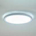 Brumberg LED Aufbau-Diffusorleuchte SUNNY MIDI, IP20, � 44cm, Direkt-Indirekt, 230V, 40W 3000/400/6000K (CCT Switch), dimmbar, wei�