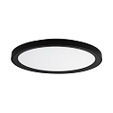 ceiling luminaire SUNNY MAXI / 55CM DALI-2 DALI controllable, CCT Switch, direct / indirect IP20, black matt dimmable