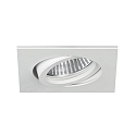 recessed luminaire PAYTON-S swivelling, square LED IP20, white dimmable 3W 310lm 3000K 20-40� 20-40� CRI 80-89